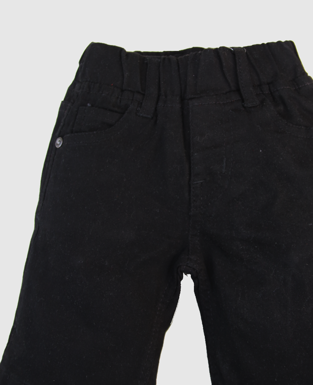 Export Quality / Fully Soft Stretchable Black jeans Short