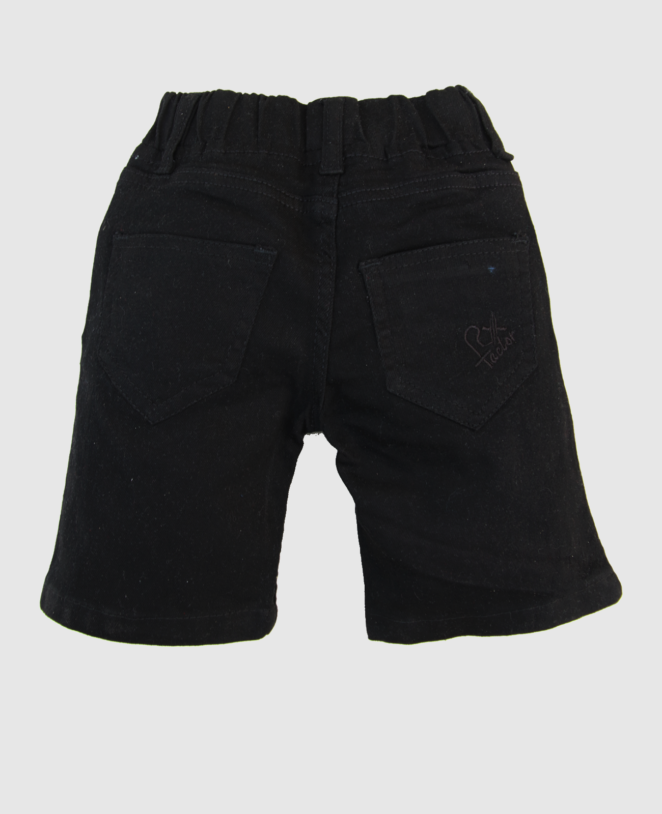 Export Quality / Fully Soft Stretchable Black jeans Short