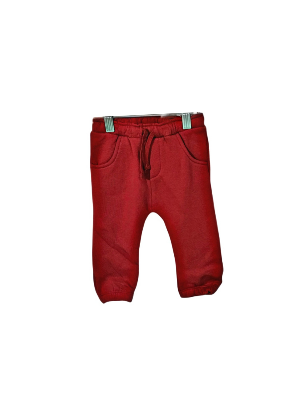 Minnie Minors / Infants Red Color Cotton Knit Trouser Pants