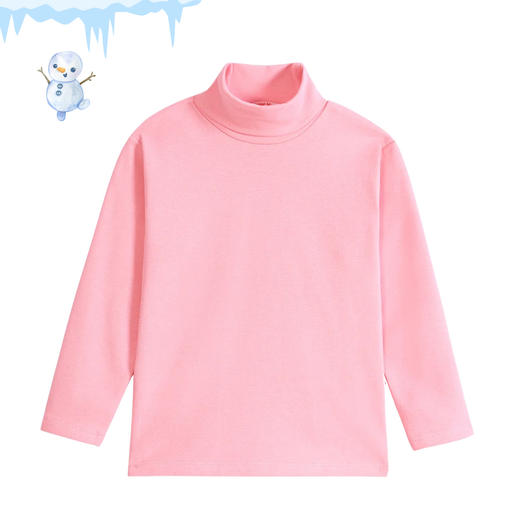 Minnie Minors / Unisex Kids Light Pink High Neck