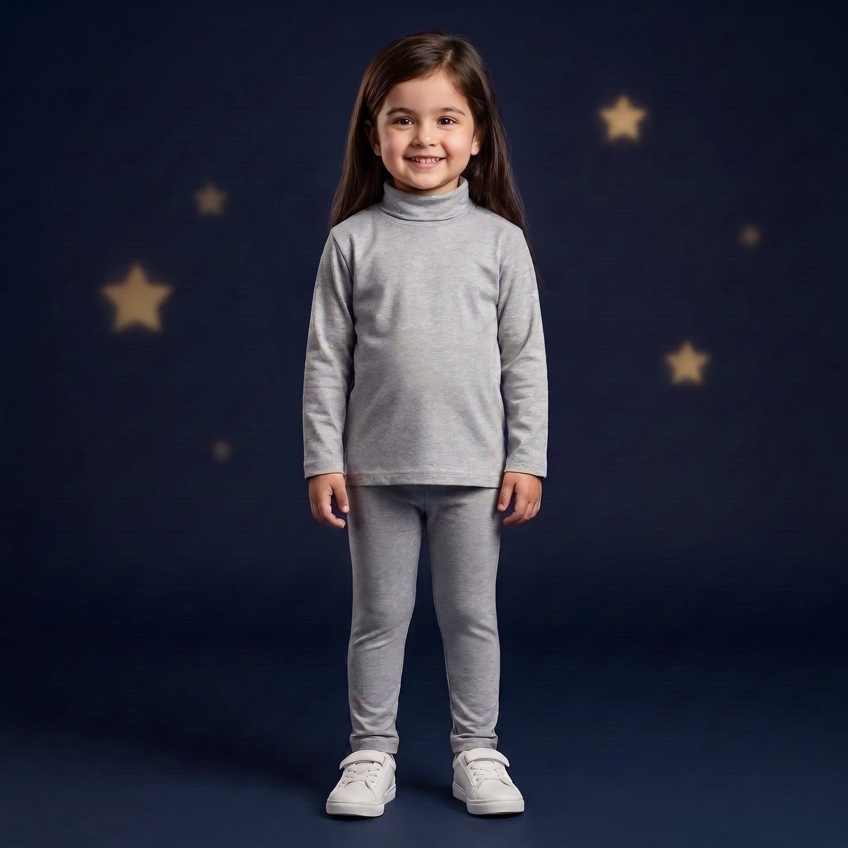 Minnie Minors Soft Grey High Neck / Unisex