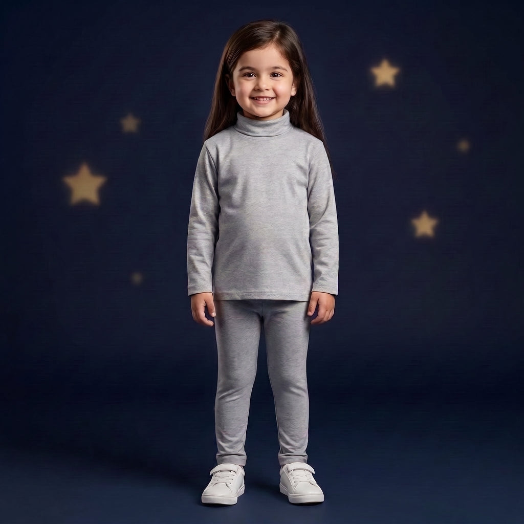 Minnie Minors Soft Grey High Neck / Unisex