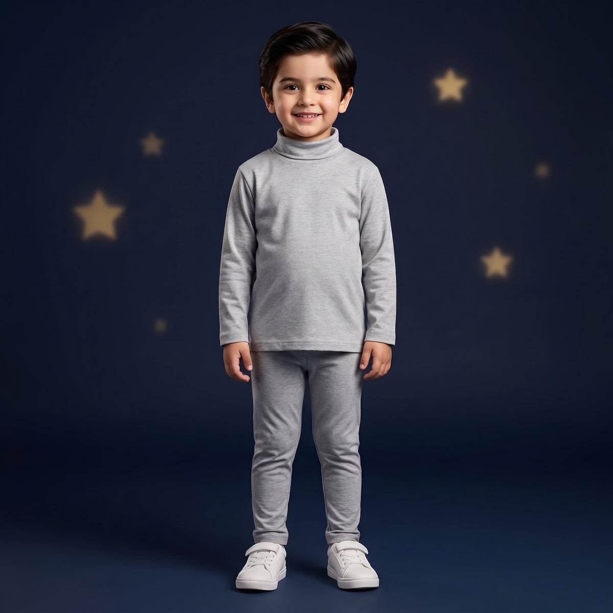 Minnie Minors Soft Grey High Neck / Unisex