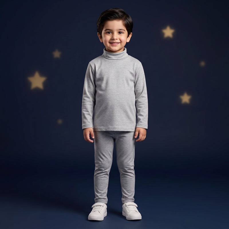 Minnie Minors Soft Grey High Neck / Unisex