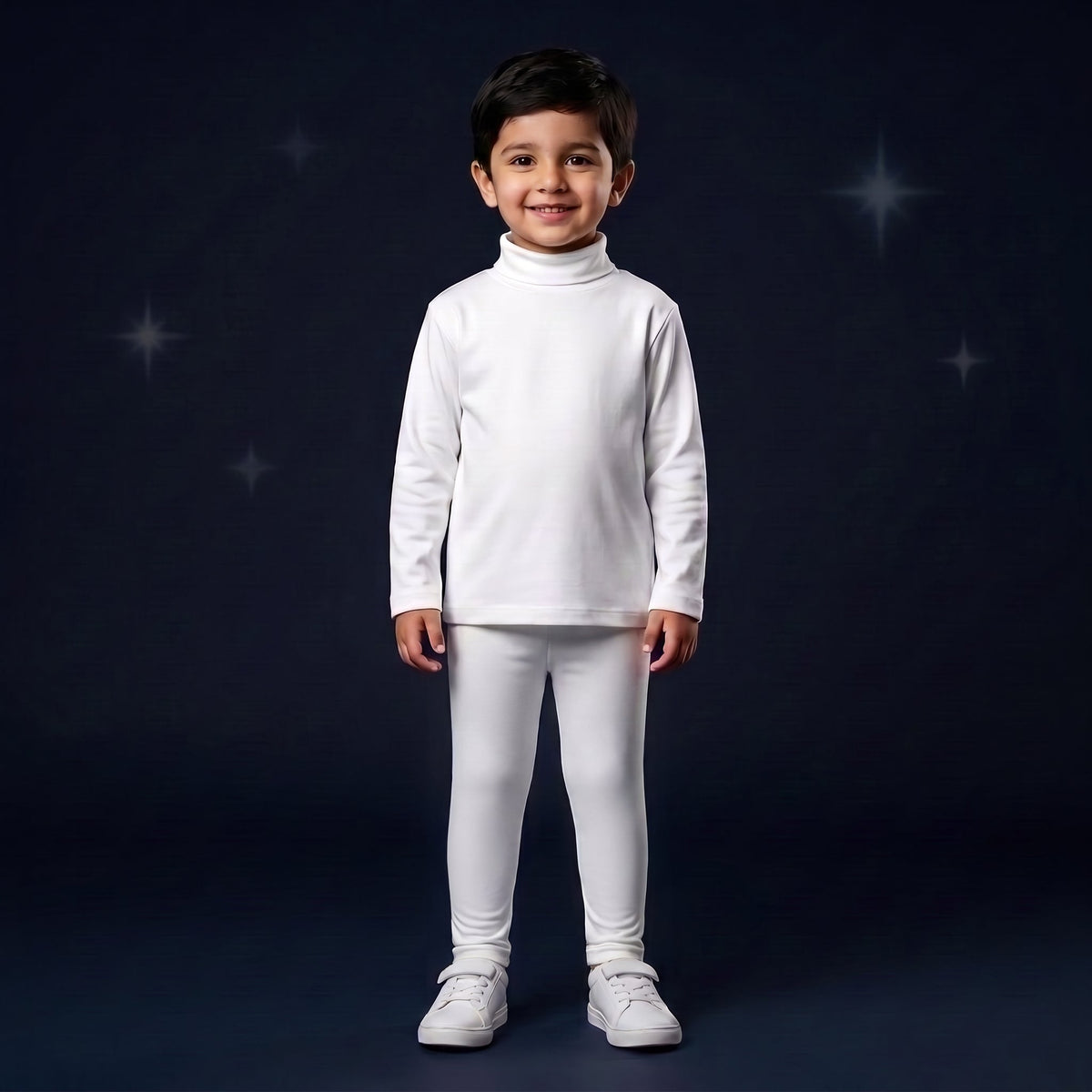 Minnie Minors Soft White High Neck / Unisex