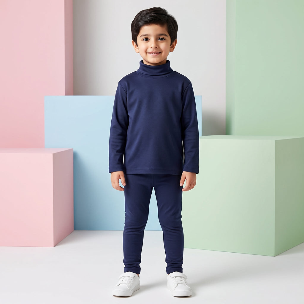 Minnie Minors Soft Navy High Neck / Unisex