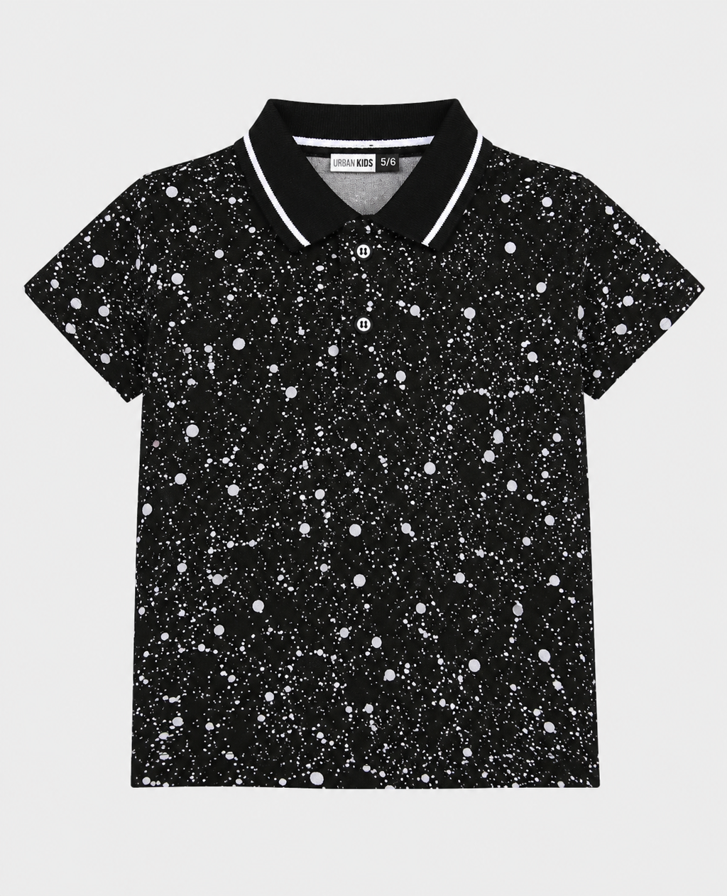 Imported Soft Cotton Black Polo Shirt