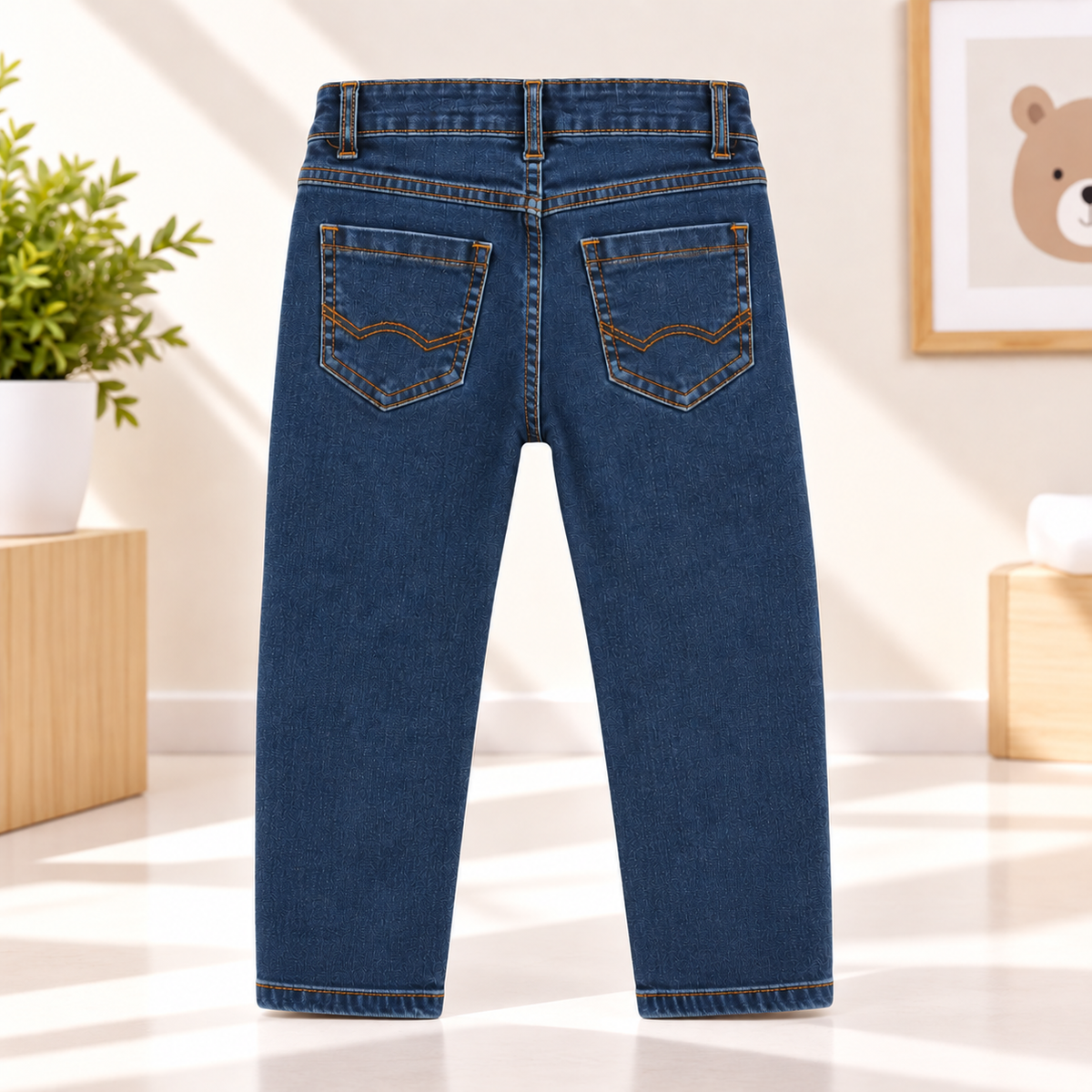 Minnie Minors / Soft Stretchable Faded Design Jeans Pants