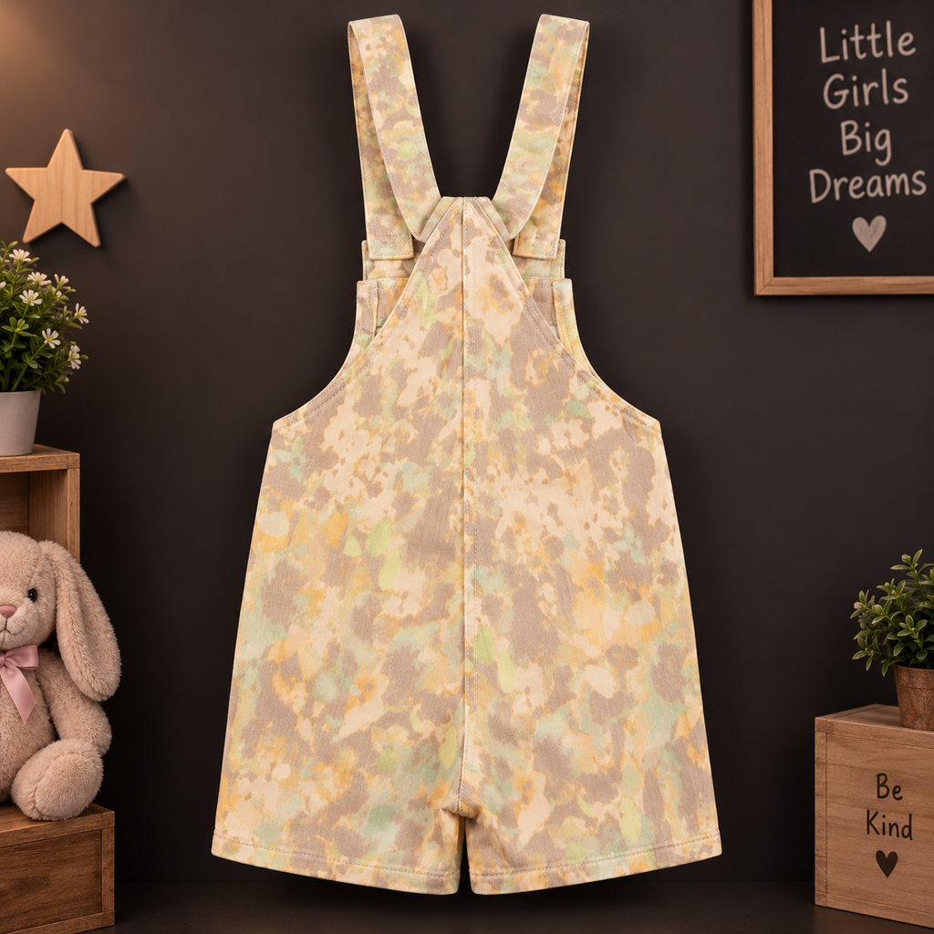 Minnie Craft / Unisex Camo-Textured Multicolor Design Romper