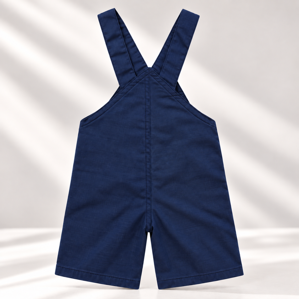 Minnie Craft / Pure Cotton Smooth Texture Front Printed Navy Romper/Jumpsuit
