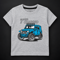Minnie Minors / Boys Soft Organic Cotton 'Super Charged' Printed T-Shirt
