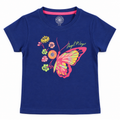 Minnie Craft / Soft Cotton Butterfly Puff Printed T-Shirt