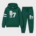 Minnie Minors 2 pc Set green Hoodie-Jogger Pants / LA. 87 printed