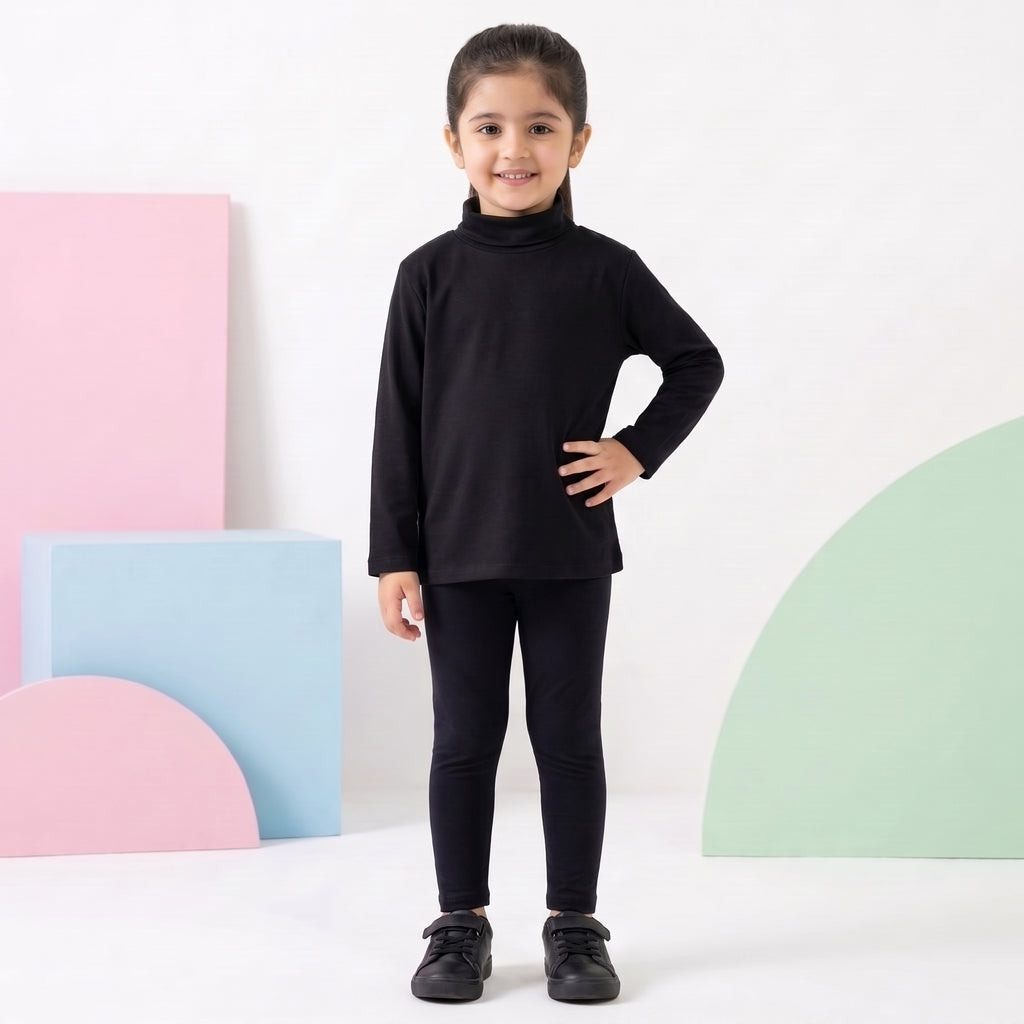 Minnie Minors Soft Black High Neck / Unisex