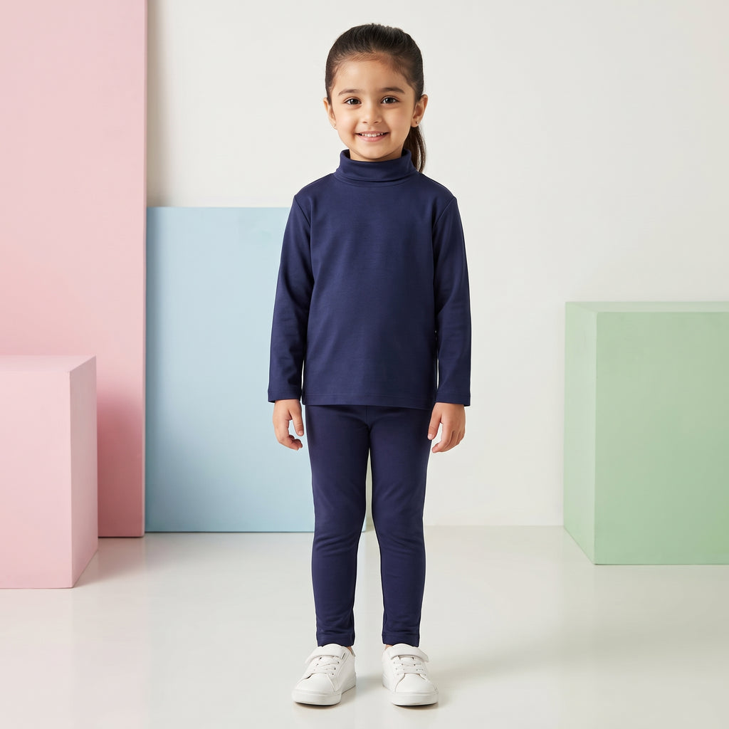 Minnie Minors Soft Navy High Neck / Unisex