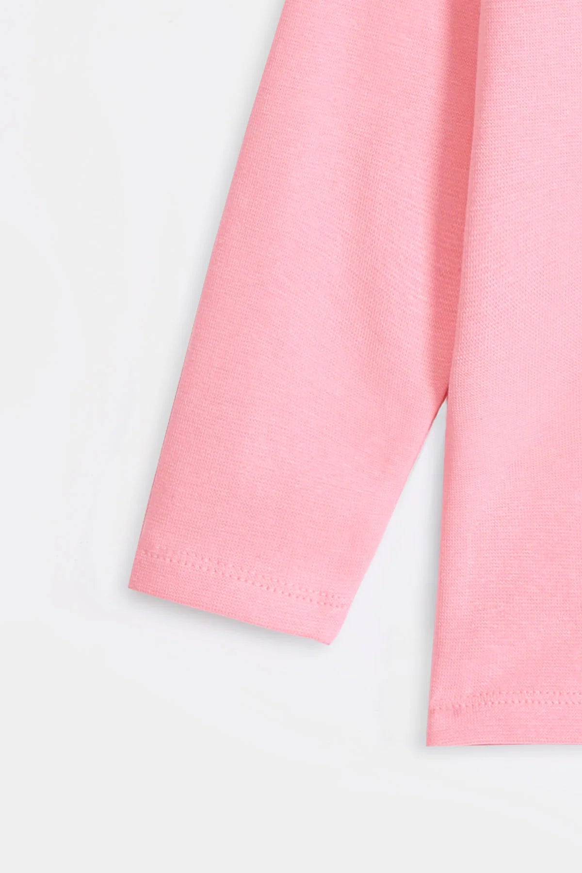 Minnie Minors Girls Soft Light Pink High Neck
