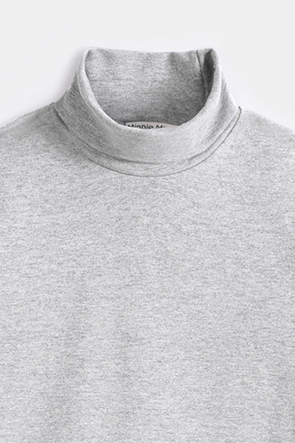 Minnie Minors Soft Grey High Neck / Unisex