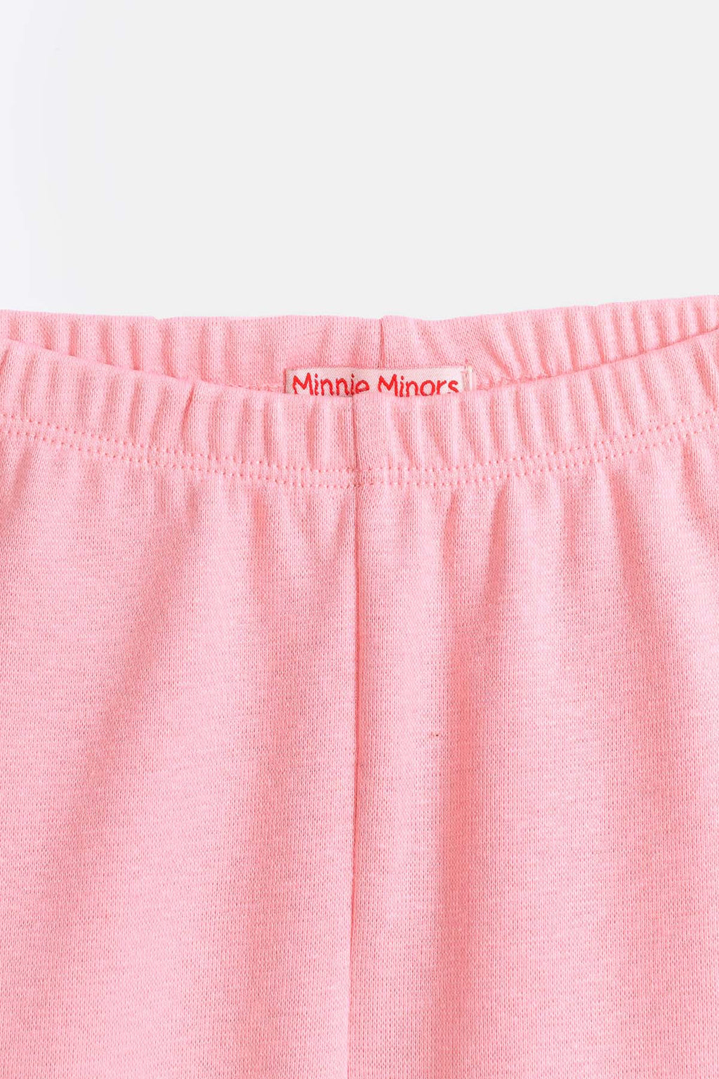 Minnie Minors Girls Winter Soft Light Pink Tights