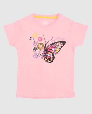 Minnie Craft / Girls soft stretchable printed T-shirt