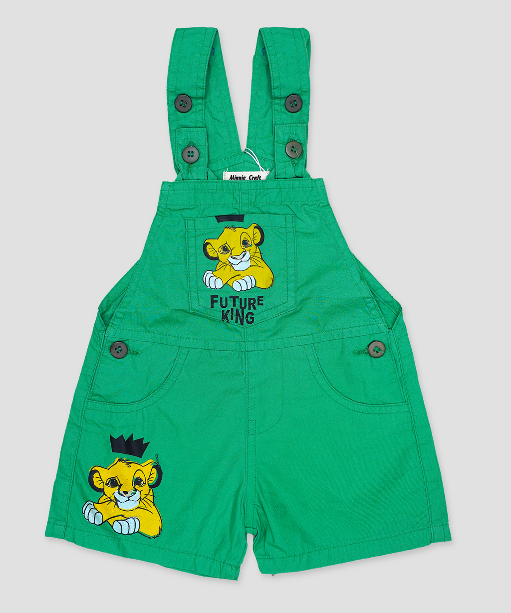 Minnie Craft Brand / Unisex Soft Summer cotton Dungaree/Romper lion king design