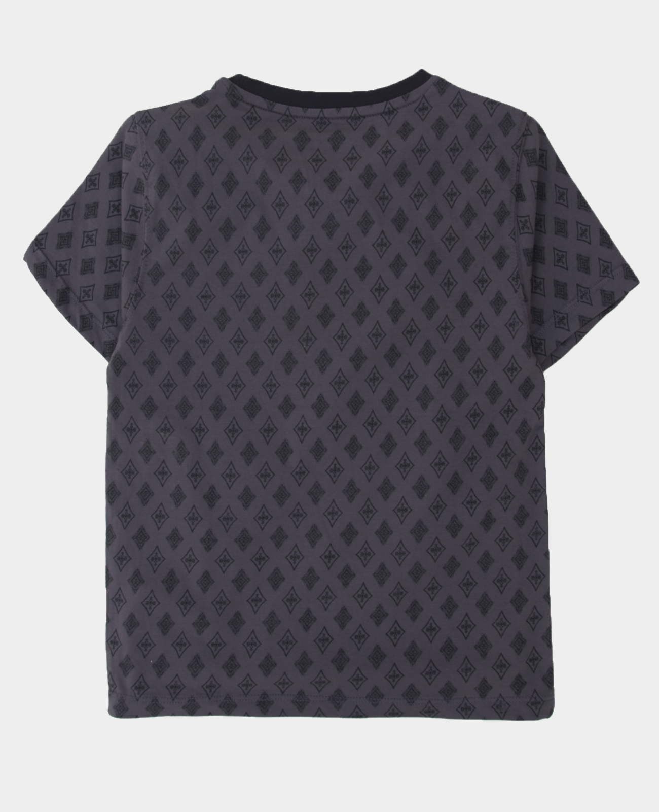 Protocol Brand / Boys Half Sleeves Dark Grey Soft Smooth Organic Cotton T-Shirt