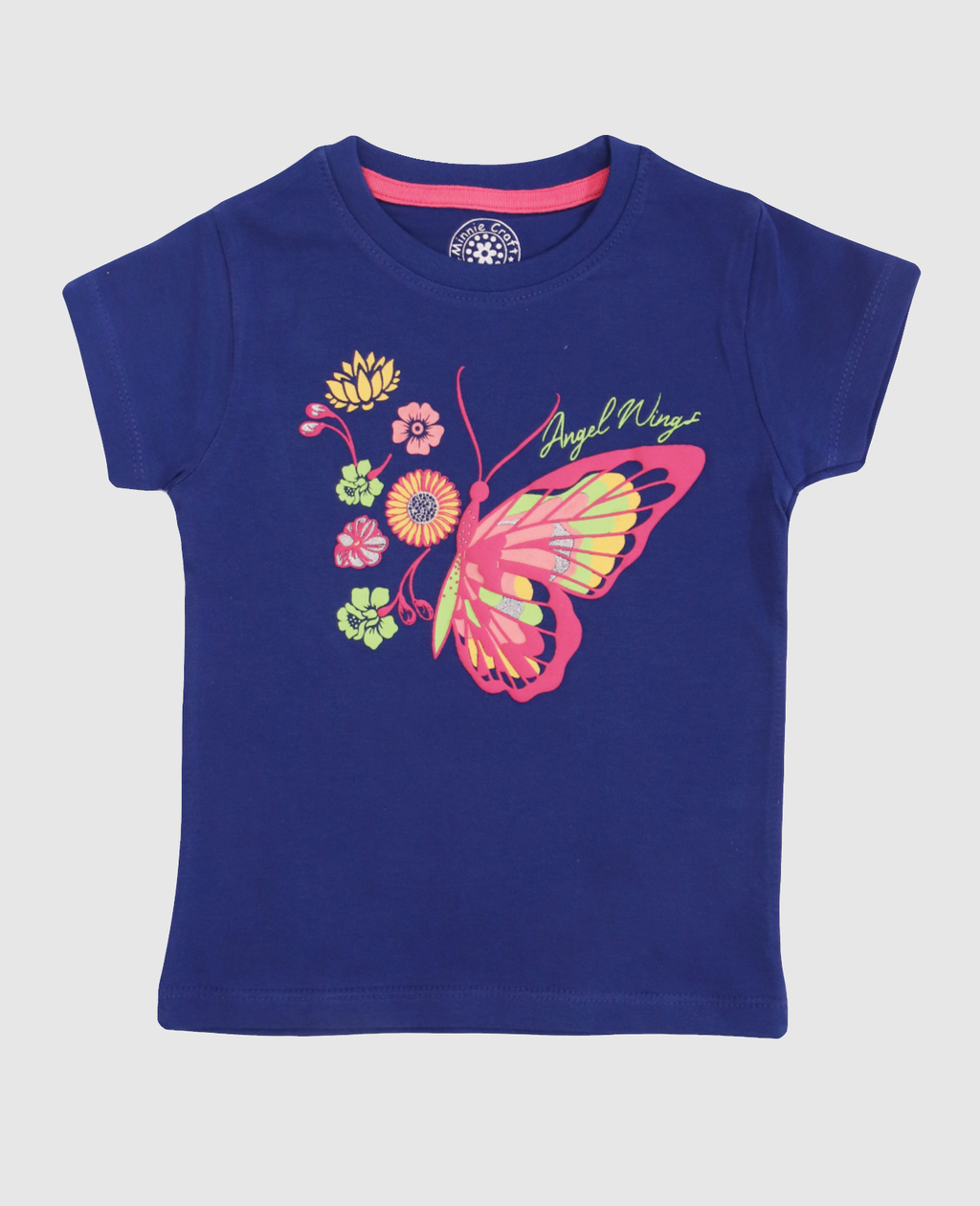 Minnie Craft / Girls soft stretchable printed T-shirt