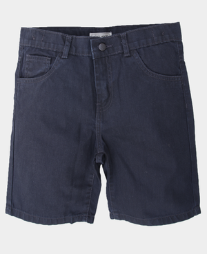 Minnie Minors (M.M) / Infants & Boys Navy Blue Denim Shorts