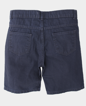 Minnie Minors (M.M) / Infants & Boys Navy Blue Denim Shorts