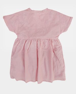 Minnie Craft Brand (M.C) / Girls Top halfsleeves Embroided Frock