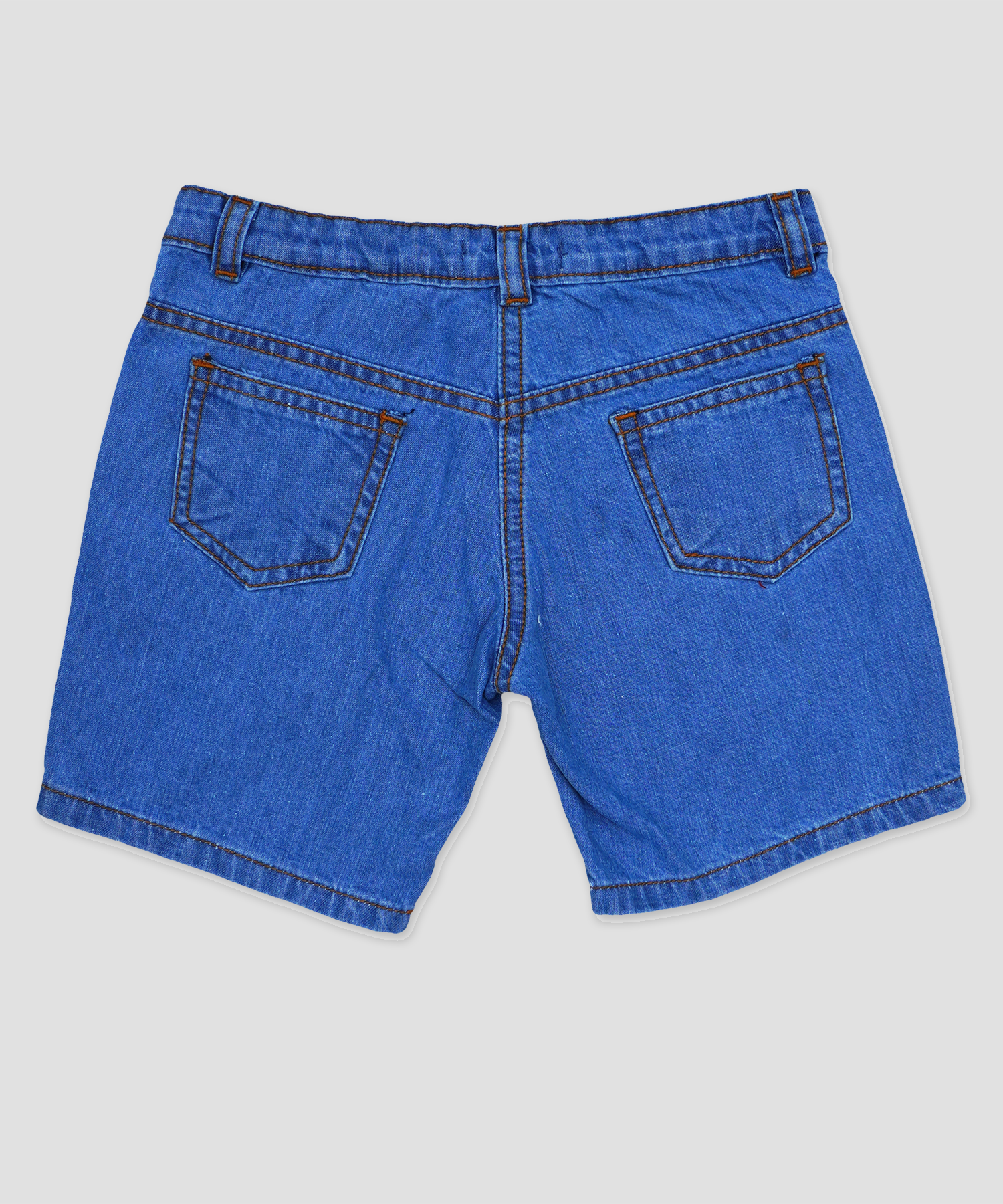 Minnie Minors / Girls Embroided blue jeans shorts.