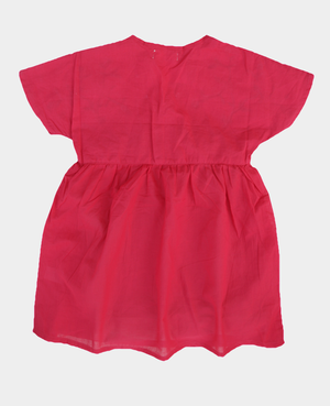 Minnie Craft Brand (M.C) / Girls Top halfsleeves Embroided Frock