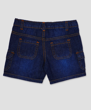 Minnie Minors / Infants Unisex Blue Cargo jeans short