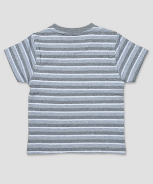 Minnie Minors / Greyish stripes Dad Hero design Soft Cotton T-Shirt