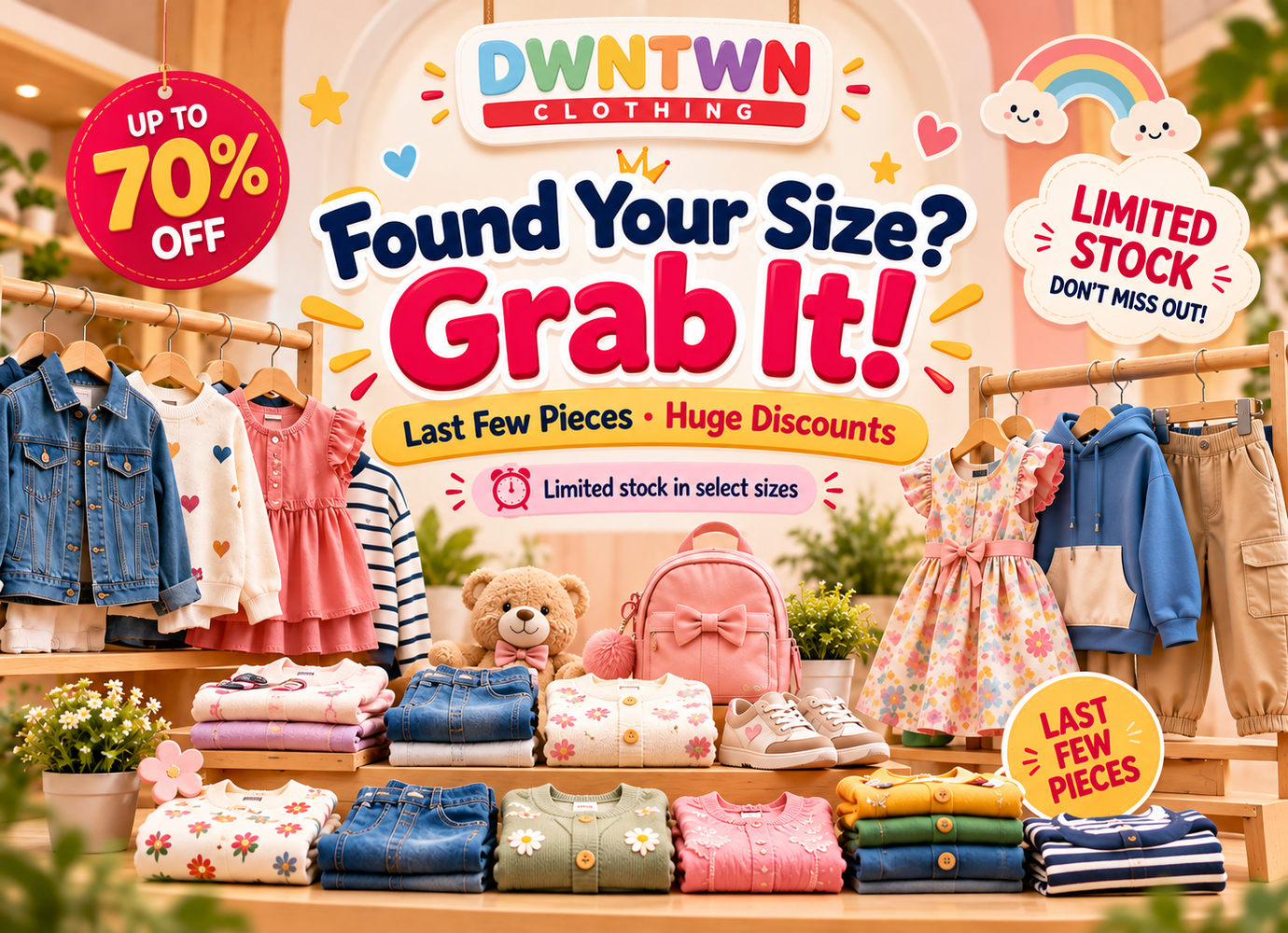Found Your Size? Grab It!