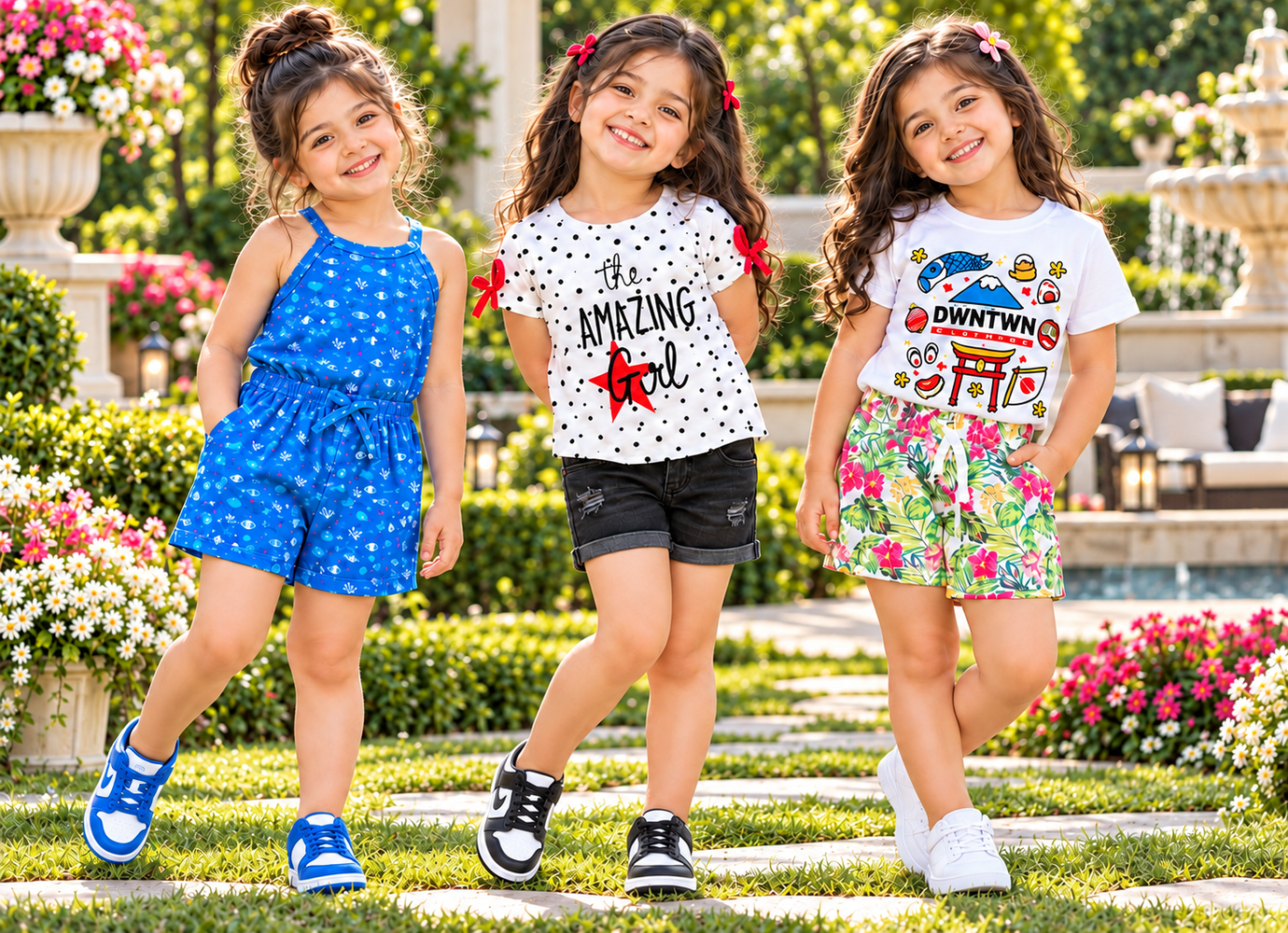 DOWNTOWN Clothing girls collection